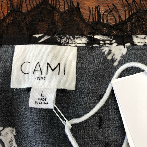 Cami NYC The Sweetheart Floral Charmeuse Large - Picture 6 of 7